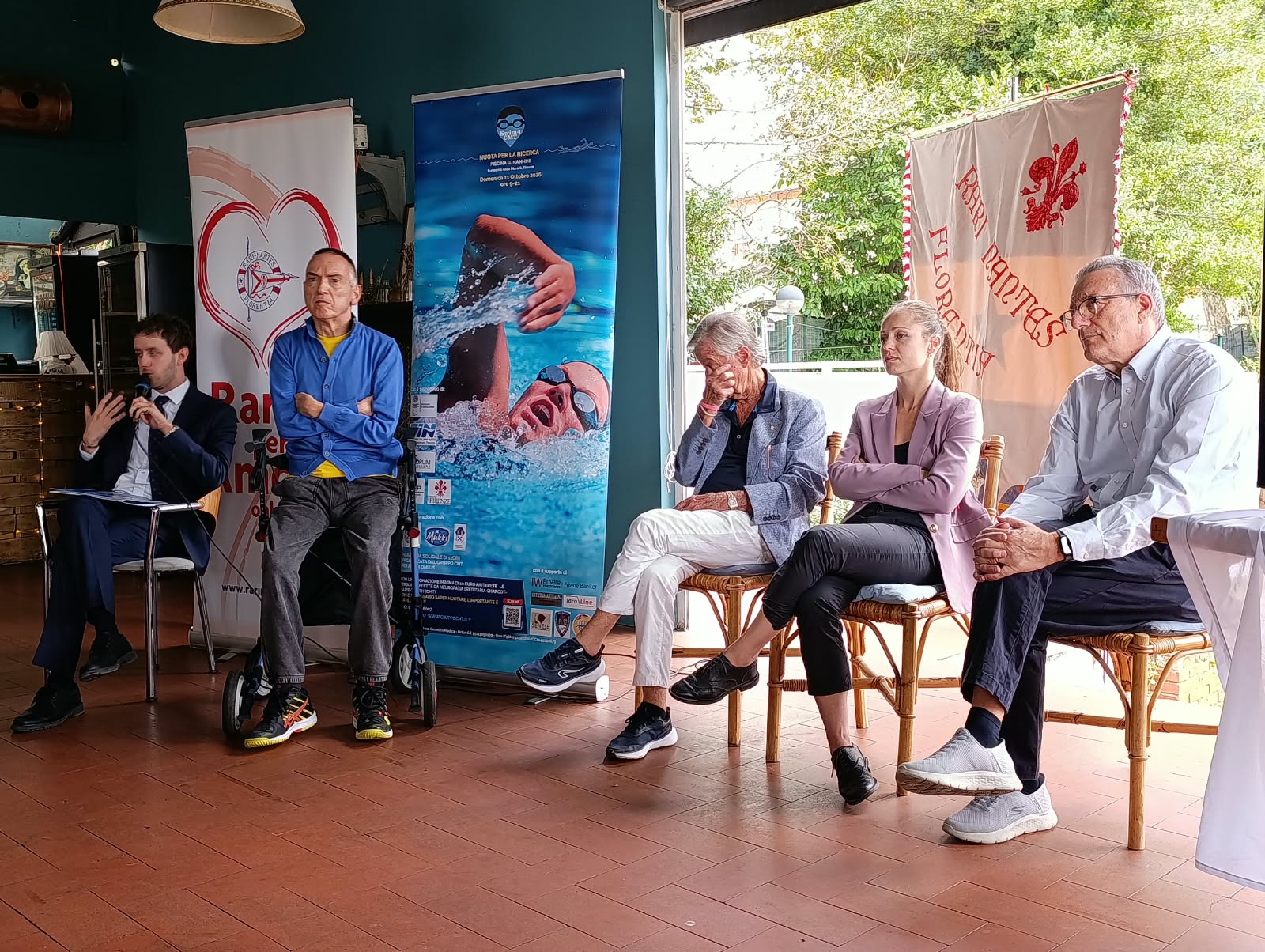 Fausto nuoto maratona